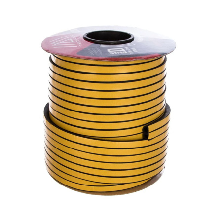 Картинка Уплотнитель 10х12 мм Черный 50 м ТЕСН-ТОР D