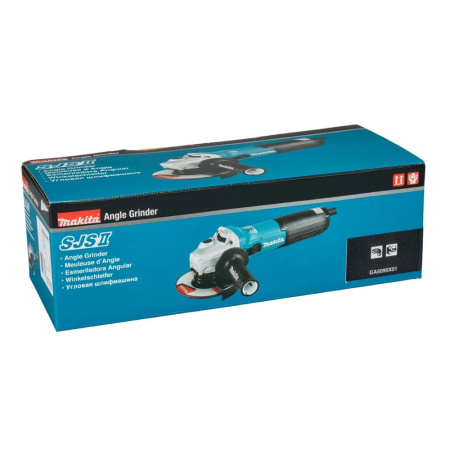Картинка Угловая шлифовальная машина 125 мм 1900 Вт регулировка оборотов Makita GA5090X01