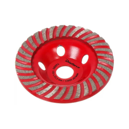 Картинка Чашка алмазная 125 мм турбо Diaforce