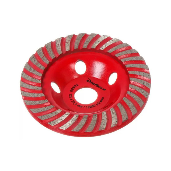 Картинка Чашка алмазная 125 мм турбо Diaforce