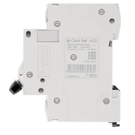 Картинка Выключатель автоматический 4п 10А С 4.5kA 400В City9 Set Systeme Electric