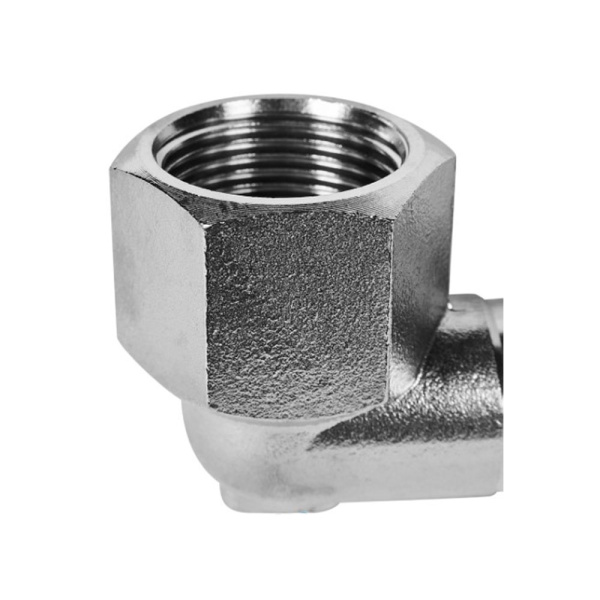 Картинка Угольник-переходник ВПр-ВР Ø 22х3/4" Нержавеющая сталь пресс ROMMER