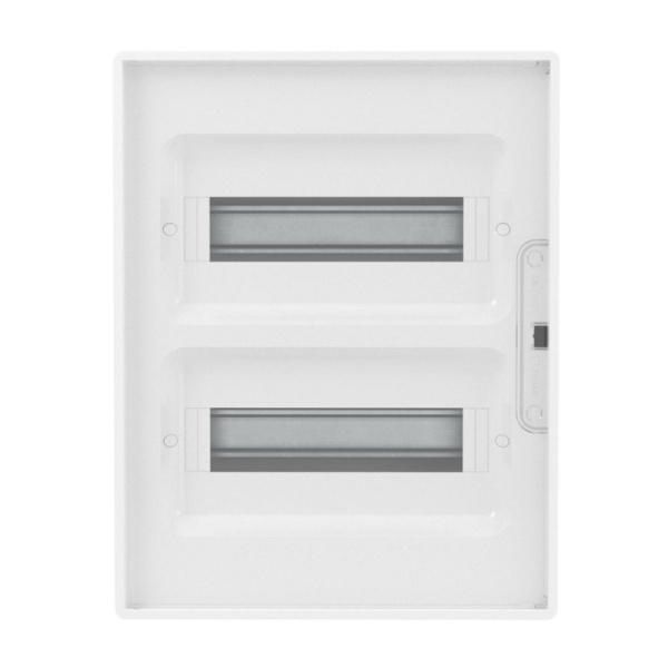 Картинка Корпус пластиковый встраиваемый FRAME ЩРВ-П-24 IP41 прозрачная дверь F24B1WT DKC