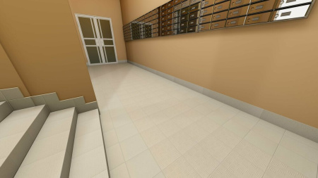 Картинка Керамогранит Рифленный Антискользящий 300х300х12,5 мм Серо-бежевый