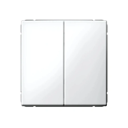 Картинка Выключатель 2-клавишный механизм SE ArtGallery Лотос GAL001351 Systeme Electric