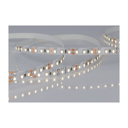 Картинка Светодиодная лента Uniel ULS-M13-2835-120LED/m-8mm-IP20-DC12V-9,6W/m-5M-4000K PROFI