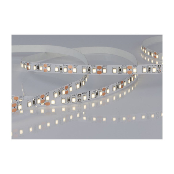 Картинка Светодиодная лента Uniel ULS-M13-2835-120LED/m-8mm-IP20-DC12V-9,6W/m-5M-4000K PROFI