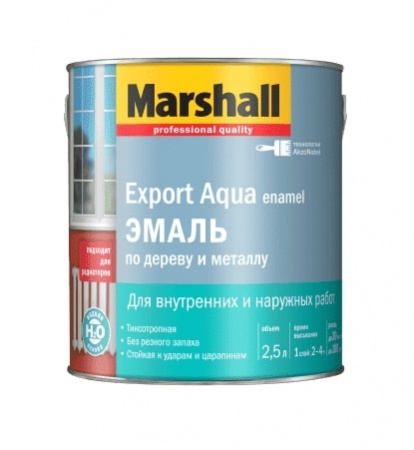 Эмаль Export Aqua Enamel 30 Матовая  2,5 л