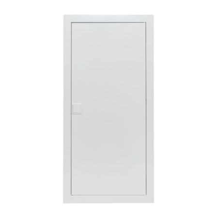 Картинка Щит слаботочный встраиваемый Nova 4 габарит пластиковая дверь IP41 мультимедийный EKF