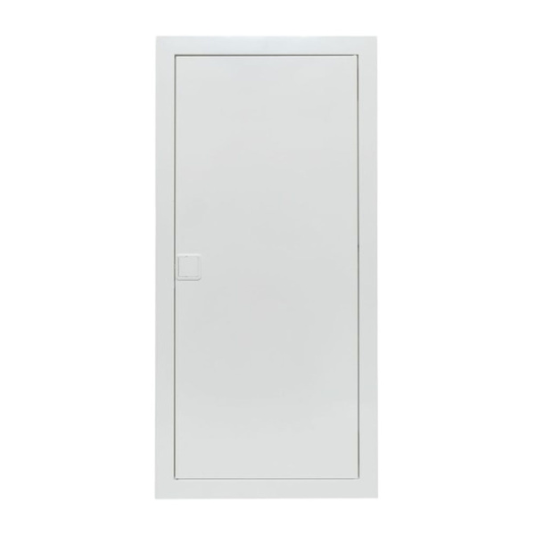 Картинка Щит слаботочный встраиваемый Nova 4 габарит пластиковая дверь IP41 мультимедийный EKF