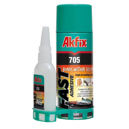 Клей двухкомпонентный 100 мг+25 г Akfix 705