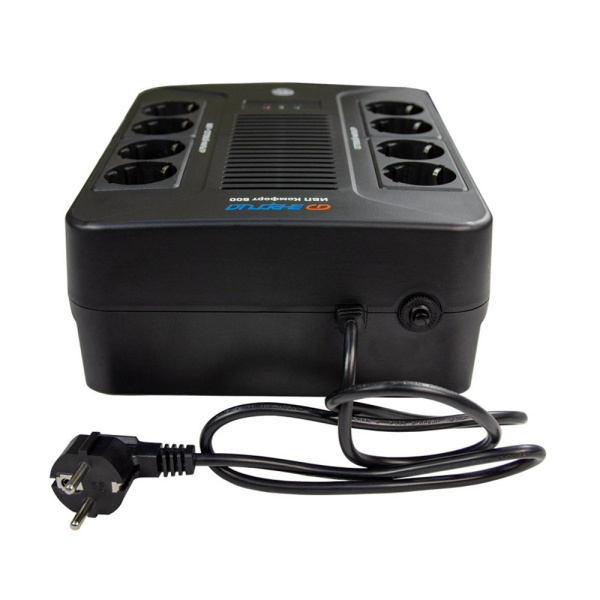 Картинка Источник бесперебойного питания ИБП 800ВА/480Вт работа от АКБ 2-10 м Энергия Комфорт