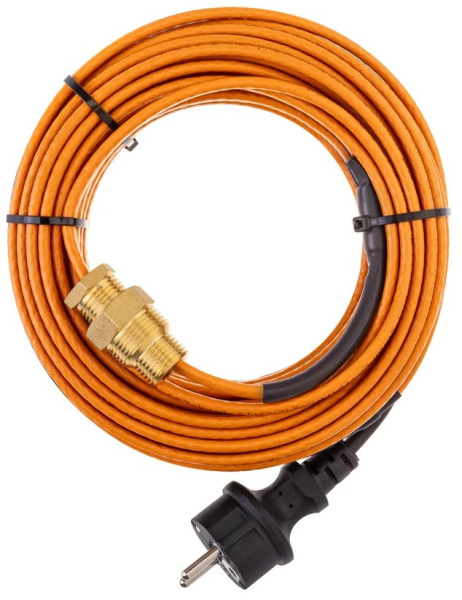 Картинка Кабель греющий саморегулирующийся пищевой SRP 10HTM2-CT в трубу 25 м/250Вт REXANT