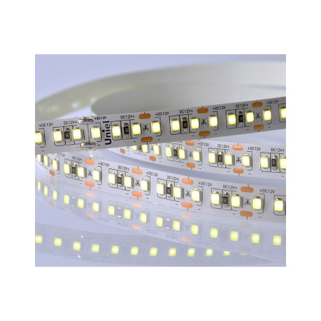 Картинка Светодиодная лента Uniel ULS-M14-2835-168LED/m-10mm-IP20-DC12V-14W/m-5M-6500K PROFI