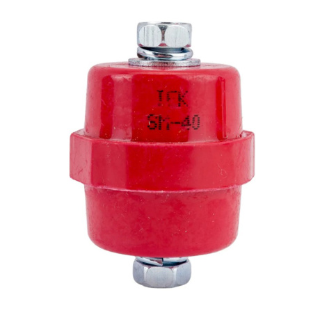 Картинка Изолятор SM40 М8 силовой с болтом IEK