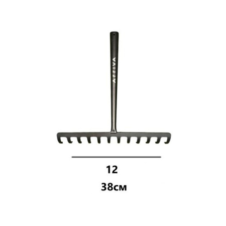 Картинка Грабли 12 зубцов цельнометаллические ARRIVA