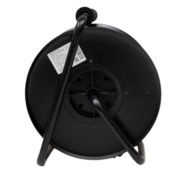 Картинка Удлинитель силовой на металлической катушке КГ-ХЛ 3х1,5 4 гнезда 20 м с з/к УКМ04-3582 РЫЖАЯ ТАКСА