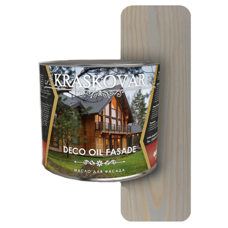Масло для фасада Айсберг 2,2 л Kraskovar Deco Oil Fasade 