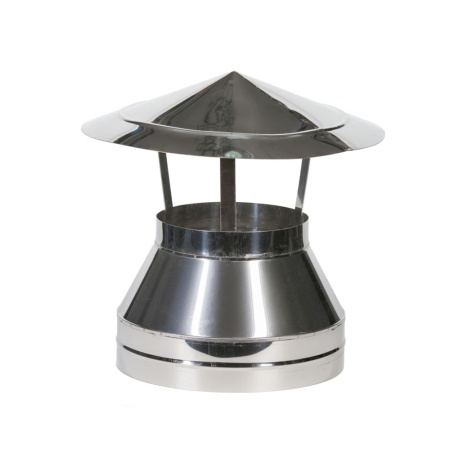 Зонт 2Z стального дымохода 200/300х0.5 мм 430 марка металла ФЕНИКС