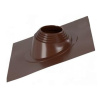 Кровельный проход 75х200 мм 450х450 мм Коричневый Угловой Мастер Флеш Везувий №17