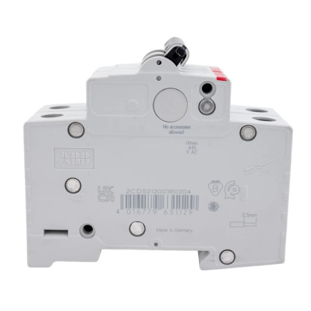 Картинка Автоматический выключатель 2п SH202 С 20А 6.0кА ABB