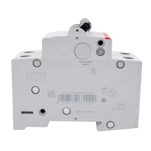 Картинка Автоматический выключатель 2п SH202 С 20А 6.0кА ABB