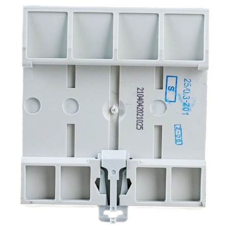 Картинка IEK выключатель дифференциального тока УЗО ВД1-63S 4Р 25А 300 мА электромеханическое MDV12-4-025-300