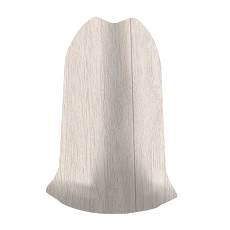 Наружный угол для плинтуса К55 Комфорт Светлый ясень