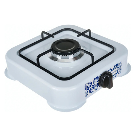 Изображение Плита газовая одноконфорочная настольная Белая Energy EN-209А Картинка Плита газовая одноконфорочная настольная Белая Energy EN-209А