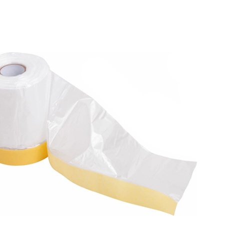 Картинка Пленка защитная с малярной лентой Clever Quick Master Color 550 мм x 33 м 30-7032