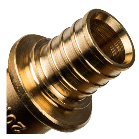 Картинка Уголок ВР 20 x 3/4' переходной аксиальный STOUT