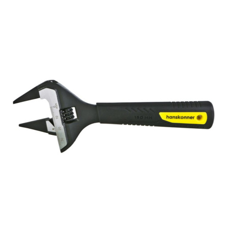 Картинка Ключ разводной 150 мм супер тонкие губки Hanskonner