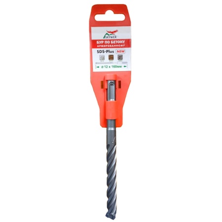 Бур 12х160 мм SDS-plus 4 грани SKYWER