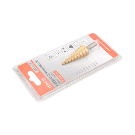 Картинка Сверло ступенчатое по металлу 4-20 мм прямое Sturm