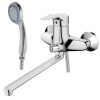 Смеситель для ванны длинный излив латунь VALFEX Lyra Chrome Смеситель для ванны длинный излив латунь VALFEX Lyra Chrome