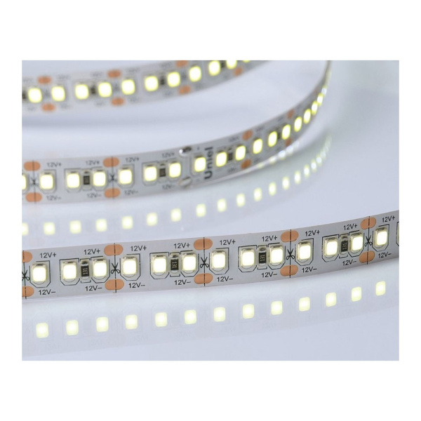 Картинка Светодиодная лента Uniel ULS-M16-2835-180LED/m-10mm-IP20-DC12V-17W/m-5M-6500K PROFI