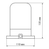 Картинка Светильник НПБ400 для сауны настенно-потолочный Е27 60Вт IP54 TDM