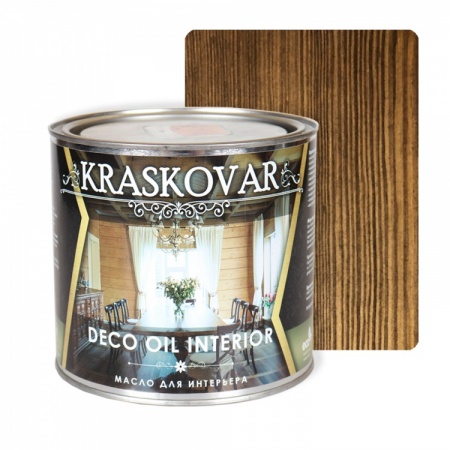 Масло для интерьера Kraskovar Deco Oil Interior 2,2 л Палисандр