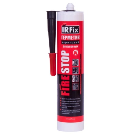 Герметик акриловый огнеупорный 310 мл FIRESTOP IRFIX