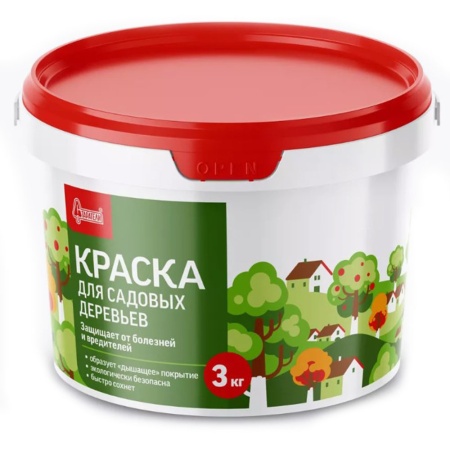 Краска для садовых деревьев 3 кг Старатели