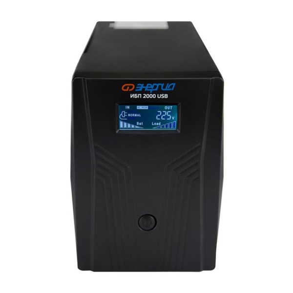 Картинка Источник бесперебойного питания ИБП 2хUSB 2000ВА/1200Вт Энергия