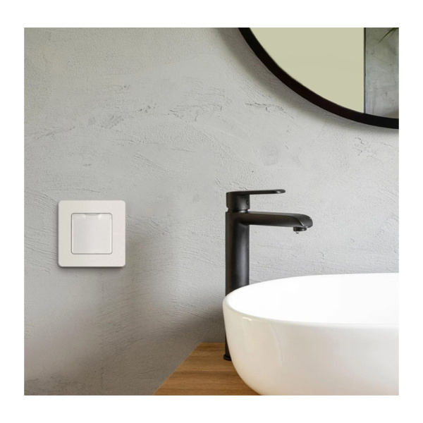 Картинка Розетка 1 пост с заземлением с крышкой и шторками Белая Legrand INSPIRIA