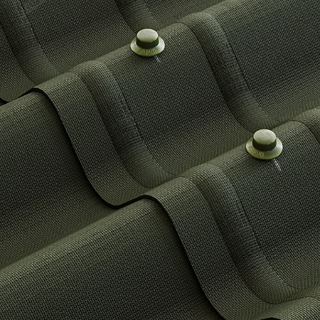 Картинка Ондулин Smart волнистый 940х1960 мм Зеленый