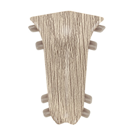 Внутренний угол для плинтуса К55 Комфорт Дуб сафари