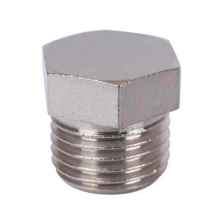 Картинка Пробка НР 1/4" никелированная STOUT