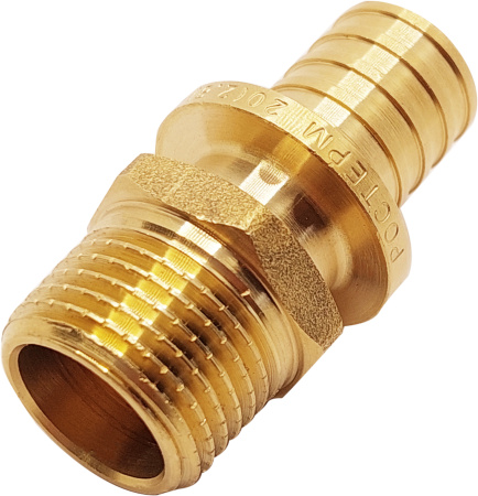 Картинка Переход НР 20-1/2" Латунь РОСТерм