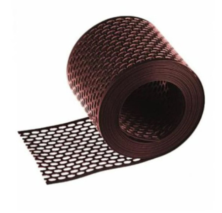 Вентиляционная лента для кровли FarAcs ПВХ 5000 мм х 50 мм Коричневая