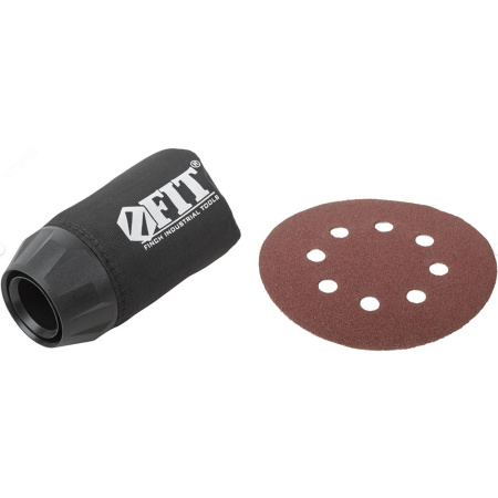 Картинка Шлифмашина эксцентриковая 20В 6000-12000 об/мин коробка FIT