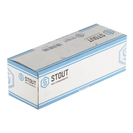 Картинка Коллектор регулирующий 1" 4 выхода 1/2' наружная резьба STOUT