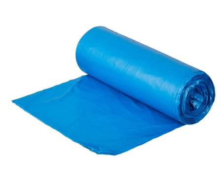 Мешки для мусора 180 л 5 шт синие
